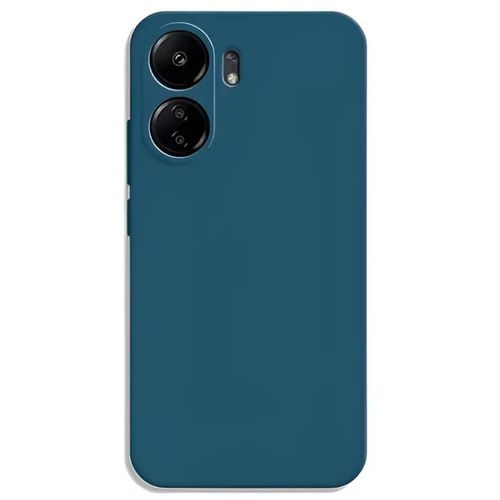 cumpără Husă pentru smartphone Helmet Liquid Silicone Redmi 13C, Blue în Chișinău 