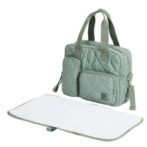 купить Сумка для мам Premaman PPS7NJ-CCC-UNQ matlasata cu saltea de infasat Verde в Кишинёве 