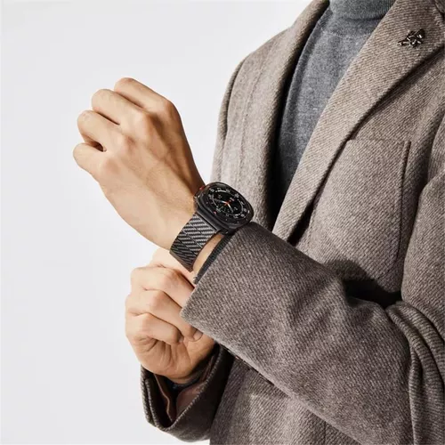 купить Ремешок Pitaka Carbon Fiber Watch Band (Modern) for Samsung Galaxy Watch Ultra (SAW2402) в Кишинёве 