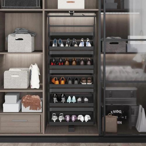 купить Фурнитура для мебели Starax S-6833-A поворотная стойка обуви 1350-1550мм в Кишинёве 