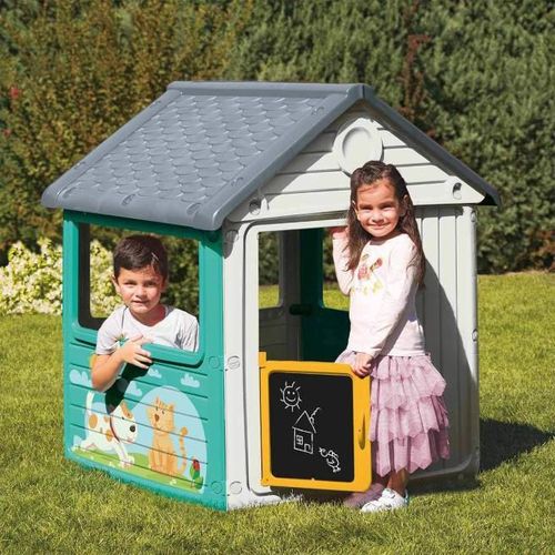 купить Игровой домик Dolu 2612 DL Casuta de joaca pentru copii (125x100x104см), 2672D в Кишинёве 