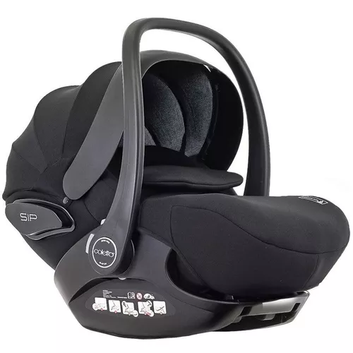 cumpără Scaun auto Coletto Scoica auto 0-13kg (i-Size 40-84cm) Isofix Zoom Black + baza 360 în Chișinău 