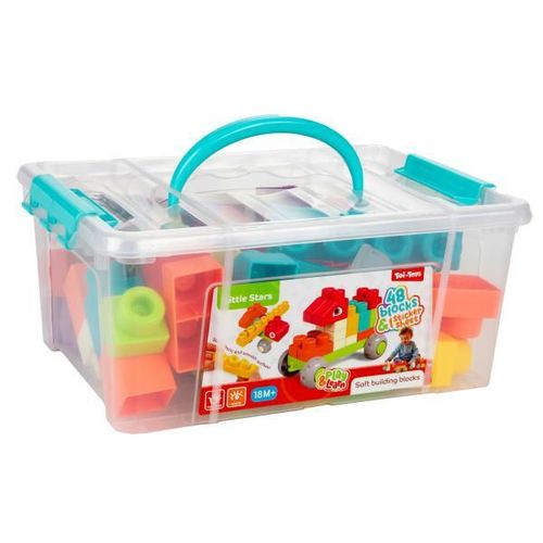 cumpără Set de construcție Toi-Toys 10006A Set de blocuri moi de construcție Little Stars, 48pcs în Chișinău 