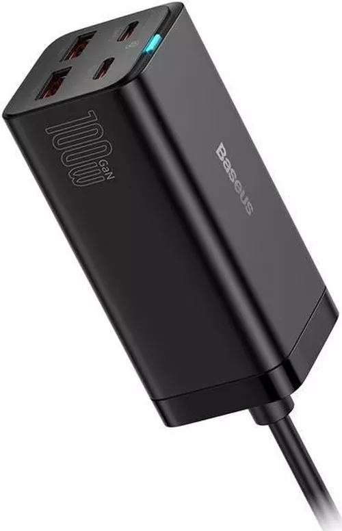 купить Зарядное устройство сетевое Baseus CCGP000101 1,5m, Black в Кишинёве 