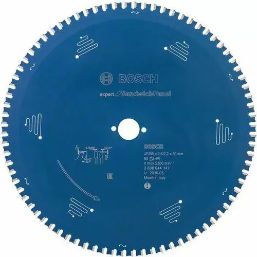 cumpără Disc de tăiere Bosch 2608644147 Panza de fierăstrău circular Expert SH H 355x30-80 în Chișinău 