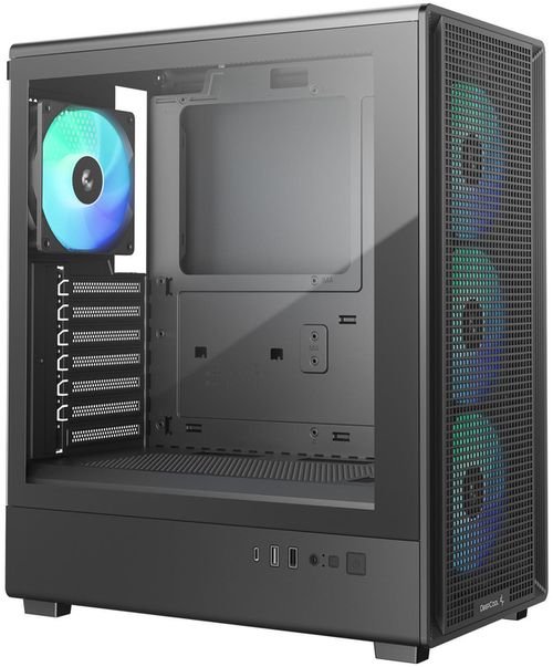 купить Корпус для ПК Deepcool CC550 4F Black в Кишинёве 