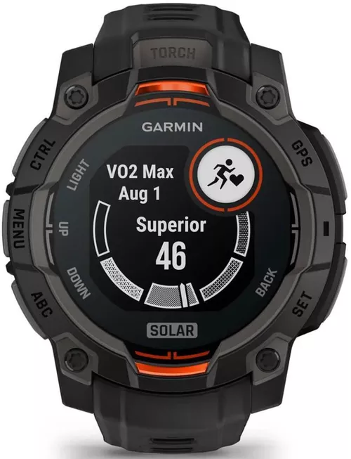 купить Смарт часы Garmin Instinct 3, 45 mm, Solar, Black (010-02934-00) в Кишинёве 