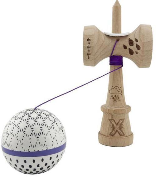 купить Активная игра Essa 165779 Kendama Super Sticky X Original, King size, Picături de ploaie, albă в Кишинёве 