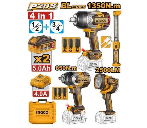 купить Набор электроинструментов INGCO COSLI260193 (53405) в Кишинёве 