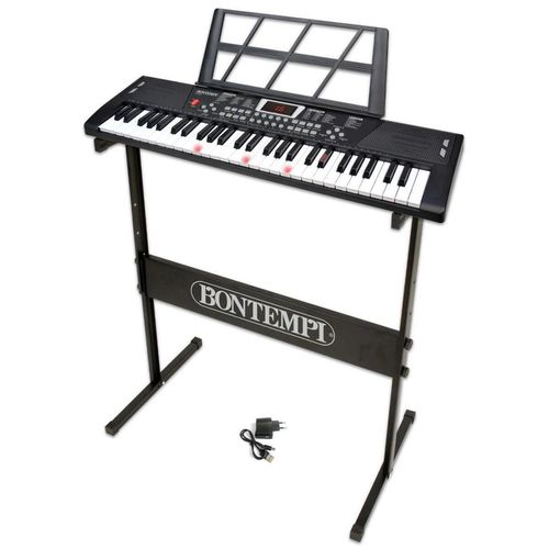 купить Музыкальная игрушка Bontempi 165436 Беспроводной синтезатор с 54 подсвеченными клавишами в Кишинёве 