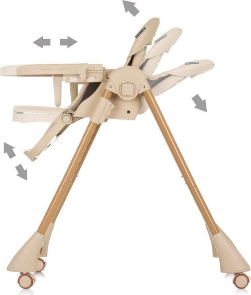 cumpără Scaun de masă Chipolino STHCS02402MA CANDY SHOP macadamia în Chișinău 