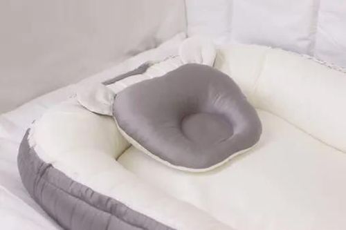 купить Гнездо для новорожденных PernaMea Babynest Satin Gri (PM.101552/2) в Кишинёве 