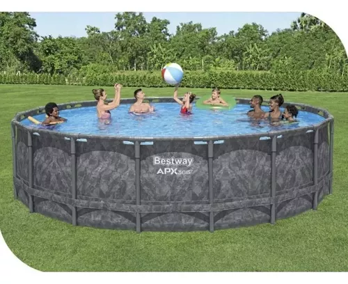 купить Бассейн каркасный Bestway 561KC APX 365, 549x132cm Round Pool Set 26423L в Кишинёве 