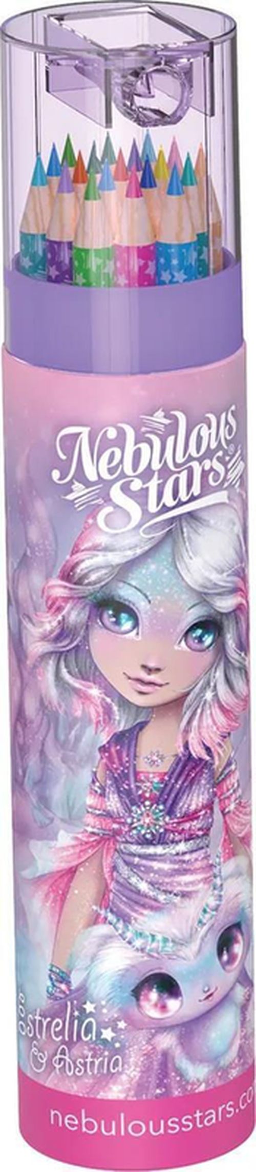 купить Набор для творчества Nebulous Stars 11436 Penar vertical cu creioane (16 buc/4 modele) в Кишинёве 