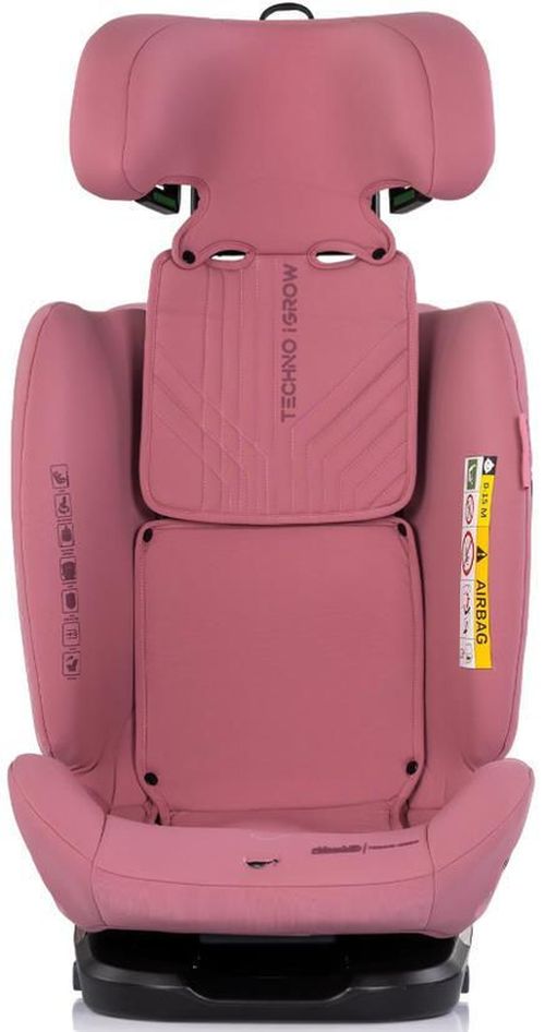 cumpără Scaun auto Chipolino STKTHG02605PP I-Size 40-150cm Isofix 360 Techno iGrow powder pink în Chișinău 