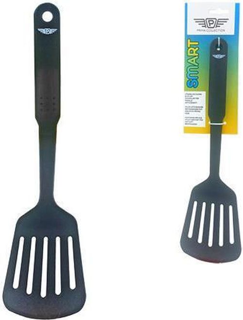 купить Лопатка кухонная Pinti 47831 Лопатка с отверстиями Smart черная, нейлон в Кишинёве 