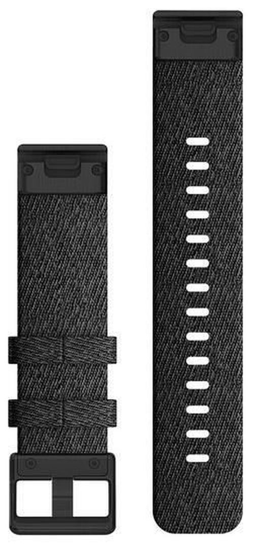 купить Ремешок Garmin QuickFit fenix 6s 20mm Heathered Black Nylon Band w/Black в Кишинёве 