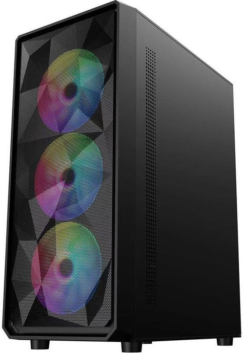 купить Корпус для ПК 1stplayer FD3 Black, ATX w/o PSU (FD3-BK-1F5M-3F5S) в Кишинёве 