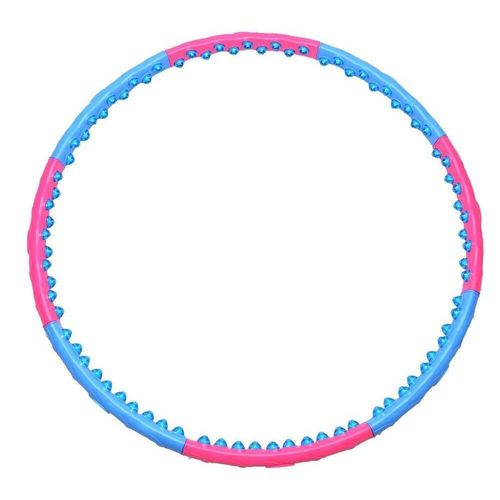 купить Спортивное оборудование inSPORTline 2984 Cerc hoola hoop d=110 cm 6858 pink-blue 1,45 kg в Кишинёве 