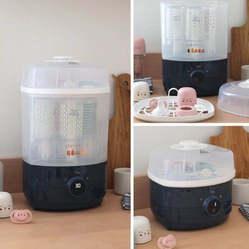 купить Подогреватель Beaba B911733 Стерилизатор 2 в 1 Steril N Dry Night Blue в Кишинёве 