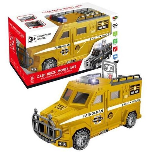 купить Игрушка Essa WF-3010E Pușculiță electronică Mașină-seif, galbenă в Кишинёве 