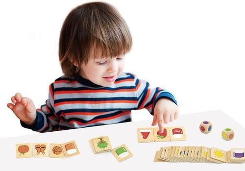 cumpără Puzzle Viga 44505 Joc logic de puzzle Învățăm culorile în Chișinău 