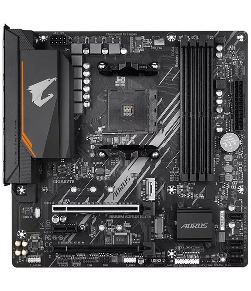 купить Материнская плата Gigabyte GA B550M AORUS ELITE в Кишинёве 
