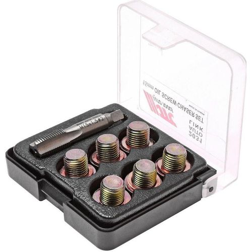 cumpără Set de unelte de mână JTC JTC-2031 pentru restaurarea filetului orificiilor de scurgere a uleiului de 15 mm în Chișinău 