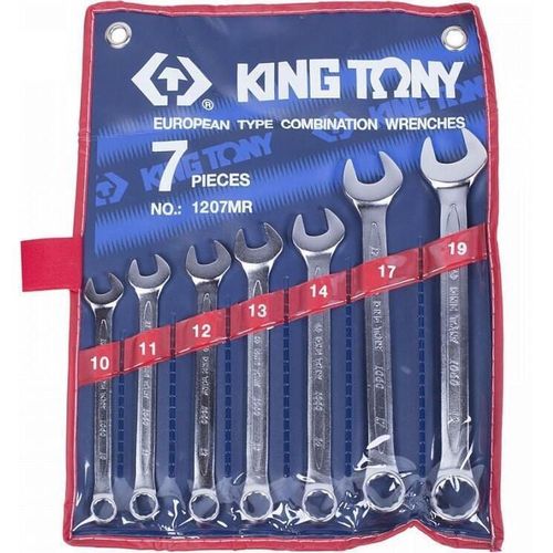 купить Ключ гаечный King Tony 1207MR ключи комбинированные 10-19мм 7 пр. в Кишинёве 