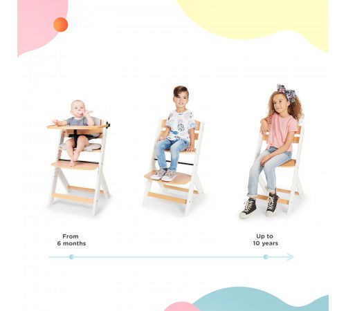 Scaun pentru copii KinderKraft Enock Grey 