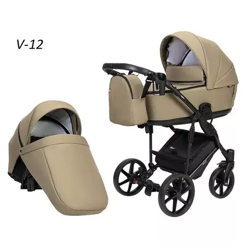 купить Детская коляска Angelina Carucior 2in1 Velio Donkey Brown VE-12 в Кишинёве 