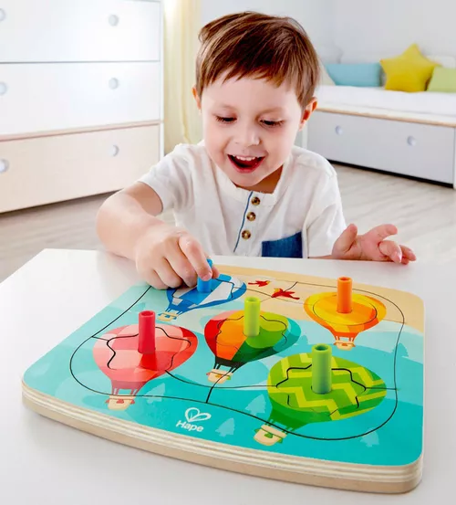 cumpără Puzzle Hape E1623A SPINNING BALLOONS PUZZLE în Chișinău 