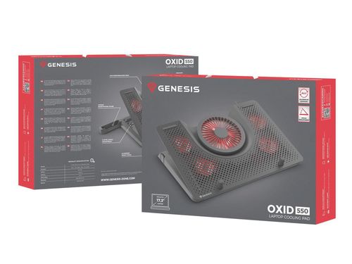 cumpără Stand laptop Genesis NHG-1411/Oxid 550, 5 Fans în Chișinău 