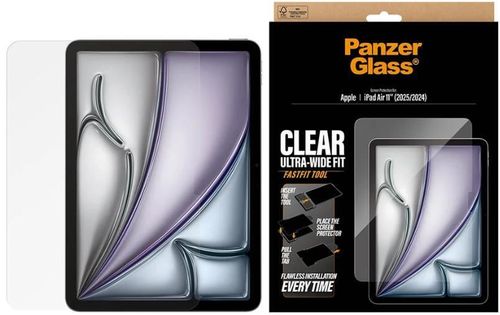 cumpără Sticlă de protecție pentru tabletă PanzerGlass iPad Air 11" (2024-2026), Ultra-Wide Fit w. Fastfit tool (PG_PG70916) în Chișinău 