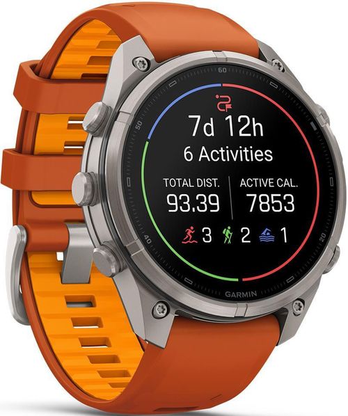 cumpără Ceas inteligent Garmin Fenix 9 Pro, 47mm, inReach,Ti, Atmn/Sprk bd (010-04336-01) în Chișinău 