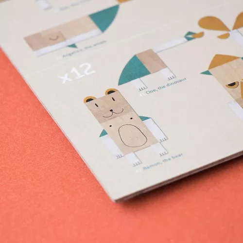 купить Головоломка Londji WT009 Wooden toy - The Fox & The Mouse в Кишинёве 