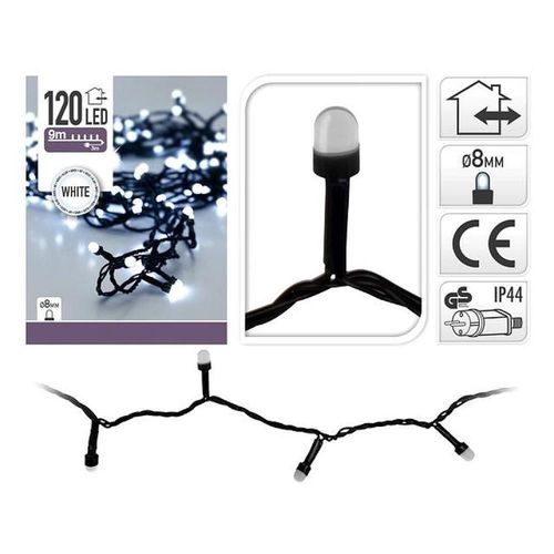 cumpără Ghirlandă Promstore 27423 Luminite de Craciun Fir 120LED D8mm, alb, 9m, in/out în Chișinău 