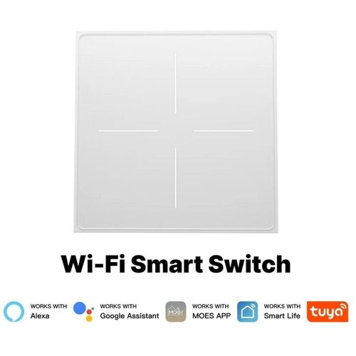 купить Выключатель электрический Moes ZS-SF-EU4-WH-MS в Кишинёве 