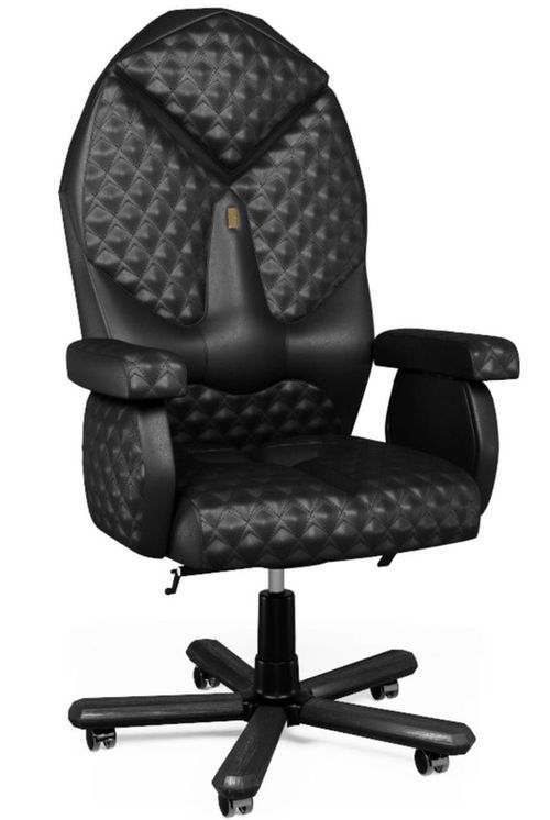купить Офисное кресло Kulik System Diamond Black Eco в Кишинёве 