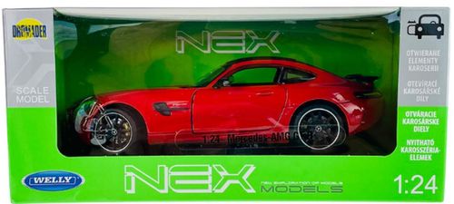 купить Машина Welly 24081W MERCEDES-AMG GT R 1:24 в Кишинёве 