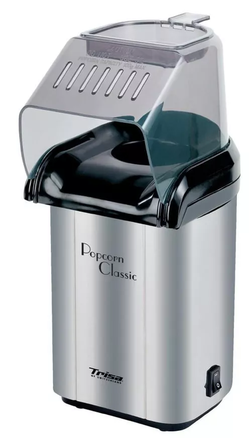 купить Аппарат для попкорна Trisa Popcorn Classic 7707.7512 (Inox/Black) в Кишинёве 