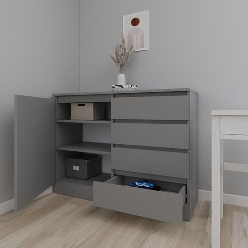 купить Комод Smartex (16069) Т2 80cm Grafit в Кишинёве 
