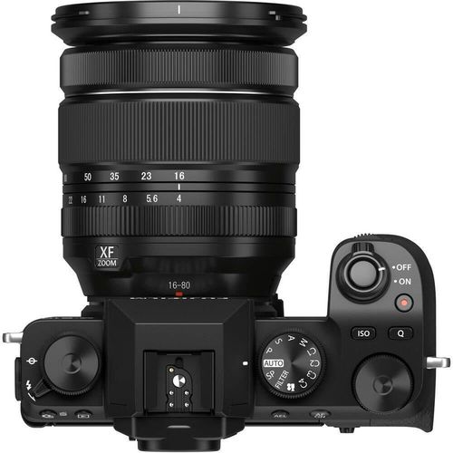 купить Фотоаппарат беззеркальный FujiFilm X-S10 black/XF16-80mmF4 R OIS WR Kit в Кишинёве 