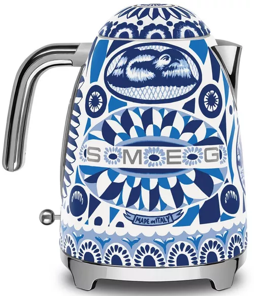 купить Чайник электрический SMEG KLF03DGBEU Blu Mediterraneo Dolce&Gabbana в Кишинёве 