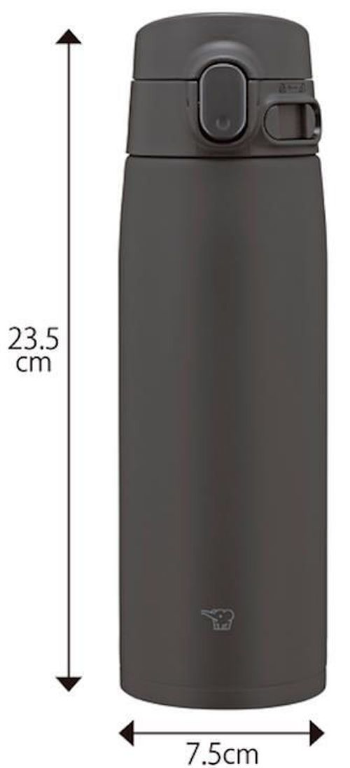 купить Термокружка Zojirushi SM-VB60BM 0.6L soft black в Кишинёве 