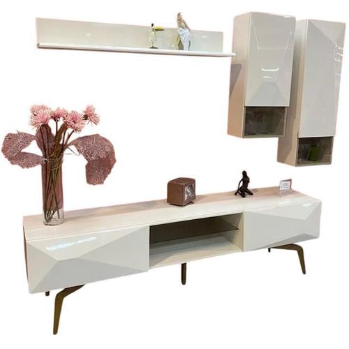 купить Тумба напольная для TV Pereflex Diamond 208x59x47cm (080987) в Кишинёве 