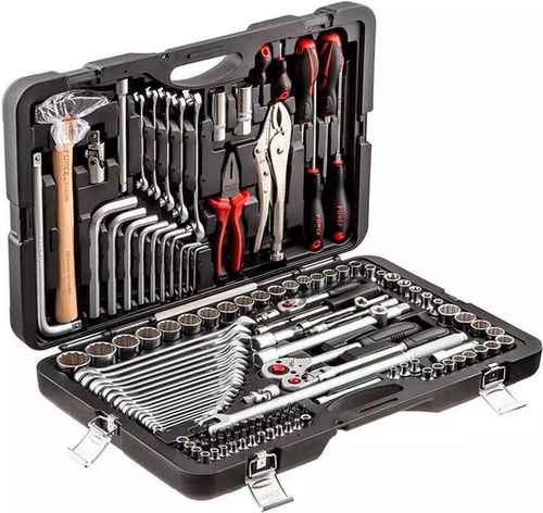 купить Набор ручных инструментов Force 41421 Набор инструмента 1/4, 3/8, 1/2, 142 пр. в Кишинёве 