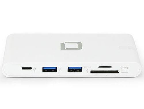 cumpără Dicota D31729 USB-C Portable Docking 9-in-1 with HDMI 4K, 2xUSB-C, 2xUSB-A, LAN RJ45, Card Reader în Chișinău 