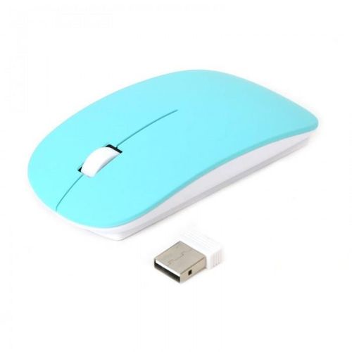 cumpără Mouse Omega OM0414WBL Rubber blue (42595) în Chișinău 