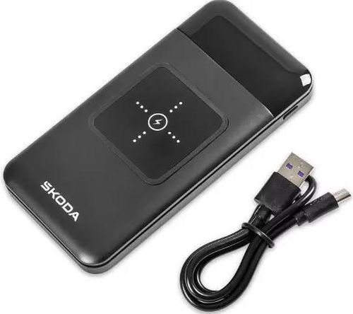 cumpără Acumulator extern USB (Powerbank) Skoda 6U0051729A Powerbank 10000 мАч с беспроводной зарядкой în Chișinău 